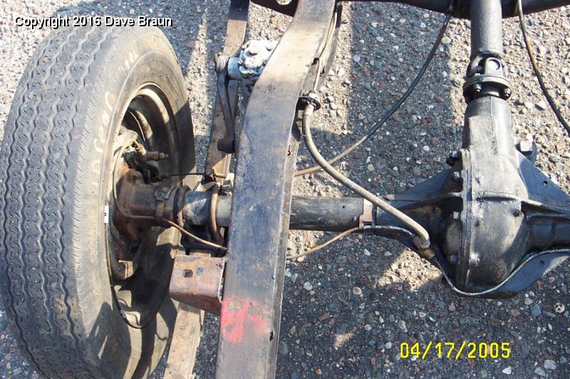 MGTD15470/Brakes/Rear brake line routing and clamping